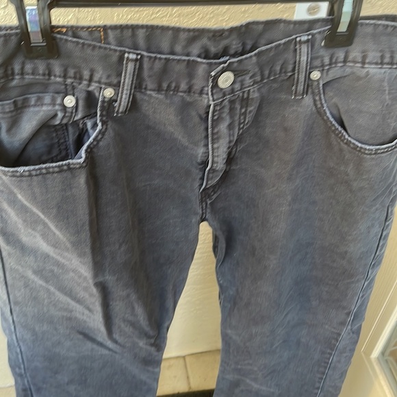 Levi’s Black 514 Jeans Sz 36x32 Slim Straight - Picture 17 of 17